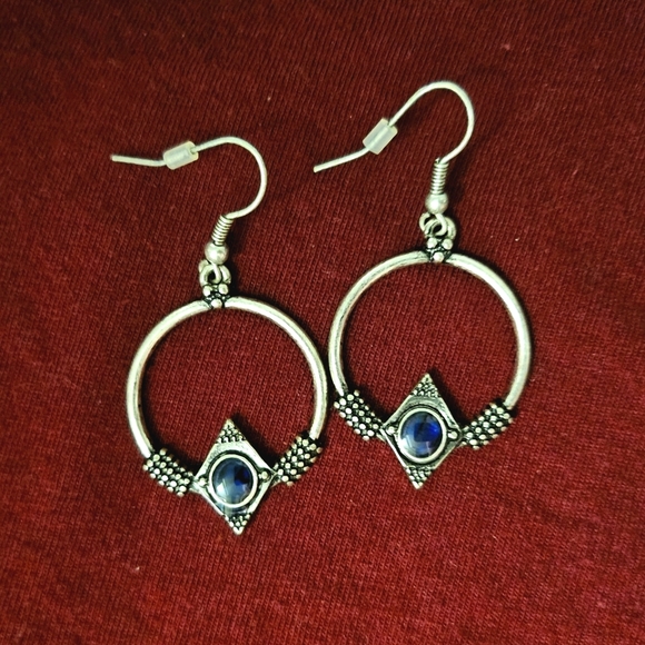 Jewelry - Blue Stone Earrings